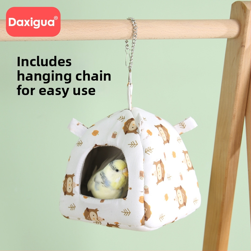 Kinnitatud pesa väikeste lemmikloomade jaoks, nelja aastaajaga – kanga pesa hamstrile, Xiao Hangli kaubamärk