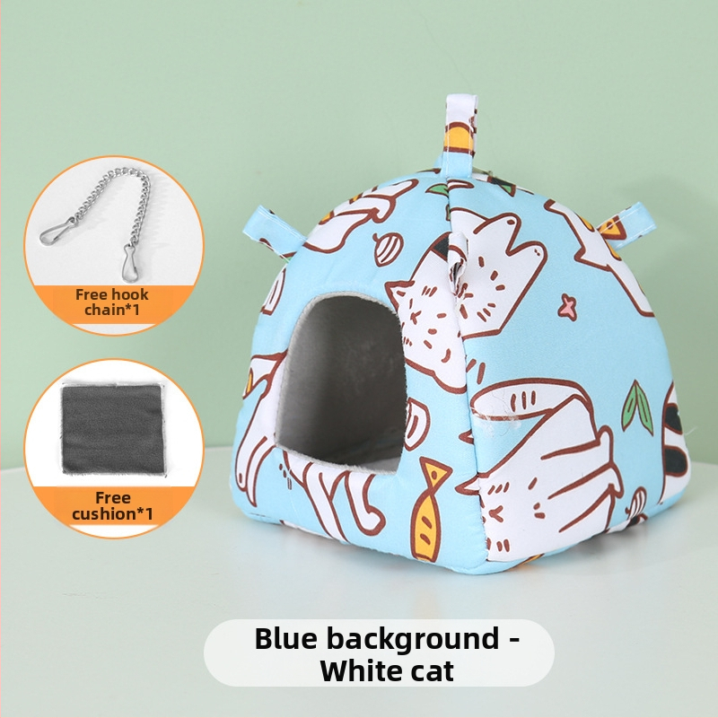 Kinnitatud pesa väikeste lemmikloomade jaoks, nelja aastaajaga – kanga pesa hamstrile, Xiao Hangli kaubamärk