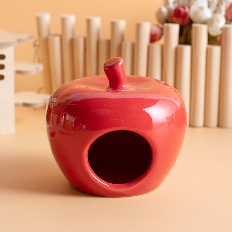 Keramičko gnijezdo za hrčka – sve sezone, luksuzna vila; Materijal: keramika; Porijeklo: Chaozhou, Guangdong; Značka: Shuo ni; Pogodno za: hrčke