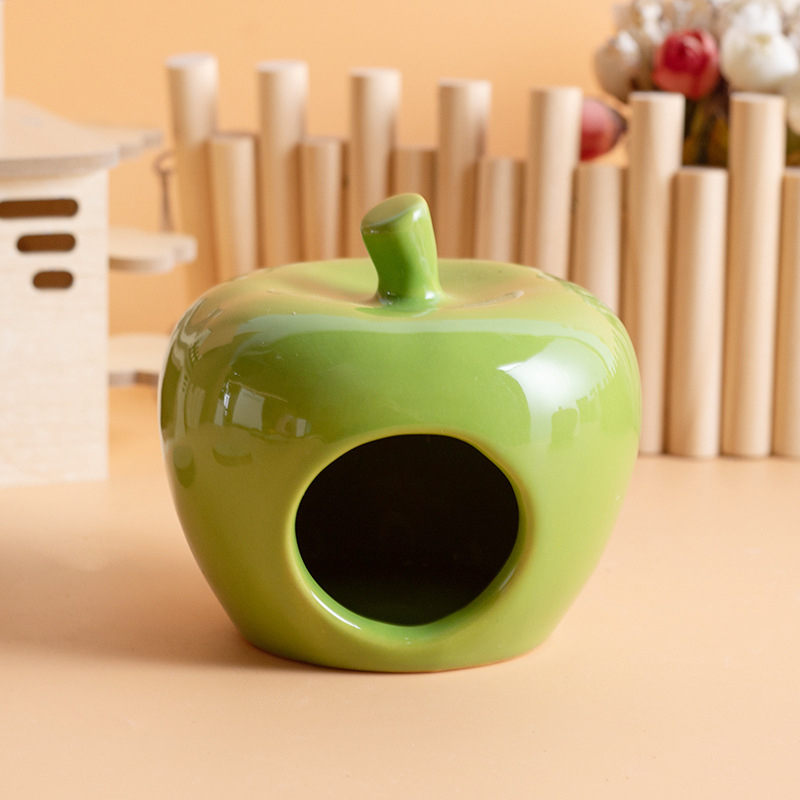 Keramičko gnijezdo za hrčka – sve sezone, luksuzna vila; Materijal: keramika; Porijeklo: Chaozhou, Guangdong; Značka: Shuo ni; Pogodno za: hrčke