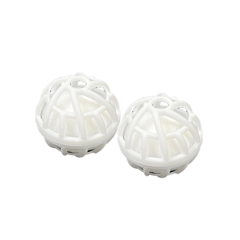 Akvaariumi filtreerimismaterjal – nitrifitseerivad bio-pallid, tühja disainiga, PP + puuvill, 6 g