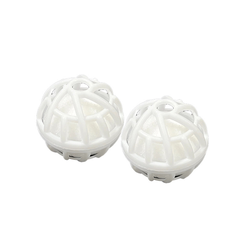 Akvaariumi filtreerimismaterjal – nitrifitseerivad bio-pallid, tühja disainiga, PP + puuvill, 6 g