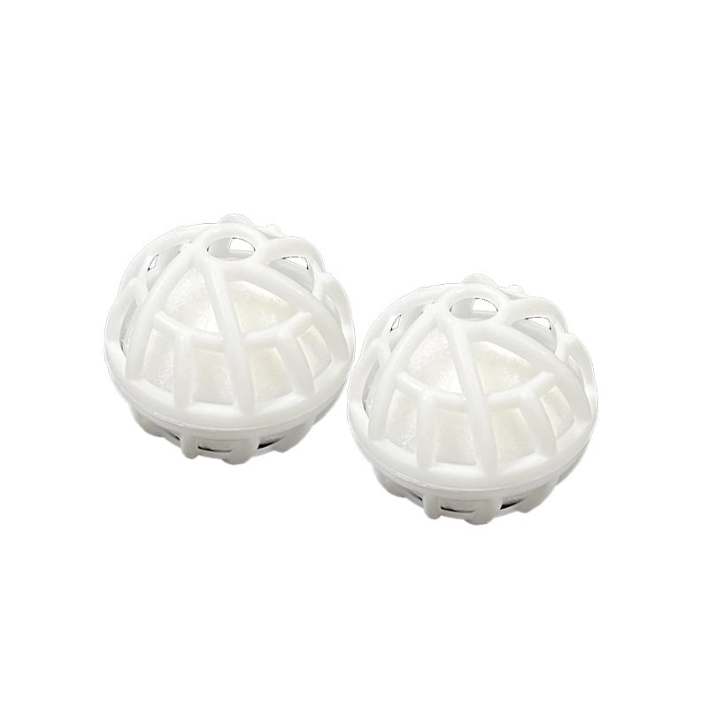 Akvaariumi filtreerimismaterjal – nitrifitseerivad bio-pallid, tühja disainiga, PP + puuvill, 6 g