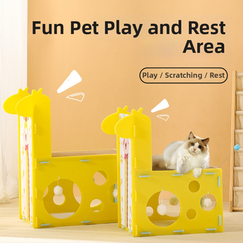 Kassi pesa Wheat zaizai – plastikust, kassidele