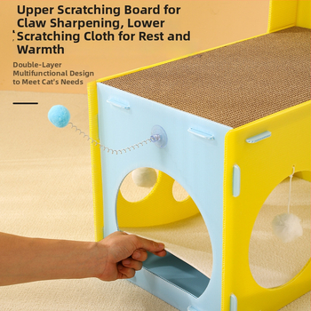 Kassi pesa Wheat zaizai – plastikust, kassidele