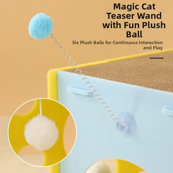 Kassi pesa Wheat zaizai – plastikust, kassidele