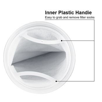 Аквариумна филтърна торба за долно филтриране, полиестерна филтърна тъкан, филтър за течности, сухо/мокро разделение