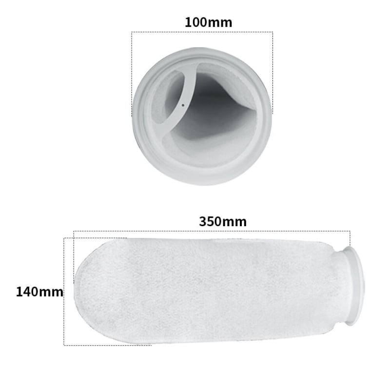 Аквариумна филтърна торба за долно филтриране, полиестерна филтърна тъкан, филтър за течности, сухо/мокро разделение