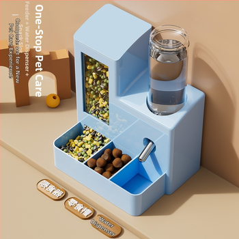 Automatinis hamsterio šėrimo sistema su vandens dozatoriumi, viskas viename – maistui ir gėrimams, prieš apsiveršant, suderinama su Sirijos hamsteriais