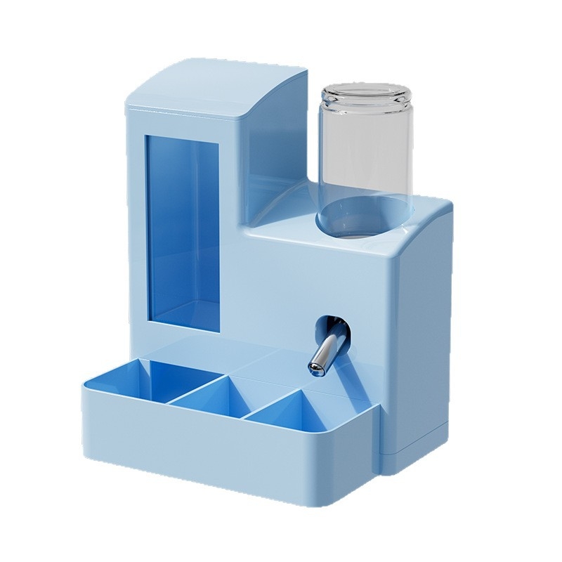 Automatinis hamsterio šėrimo sistema su vandens dozatoriumi, viskas viename – maistui ir gėrimams, prieš apsiveršant, suderinama su Sirijos hamsteriais