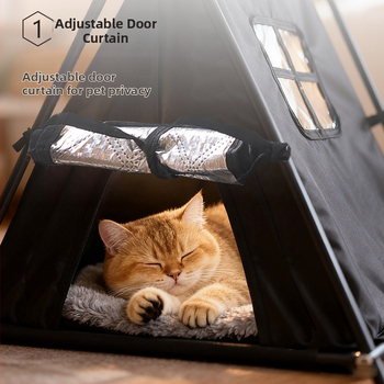 Kassi pesa Oxfordkangast, Brooks – volitatud privaatne bränd; päritolu Jiangsu; sobib kassidele (materjal: Oxfordkangas; päritolu: Jiangsu; bränd: Brooks; privaatne bränd: Jah)