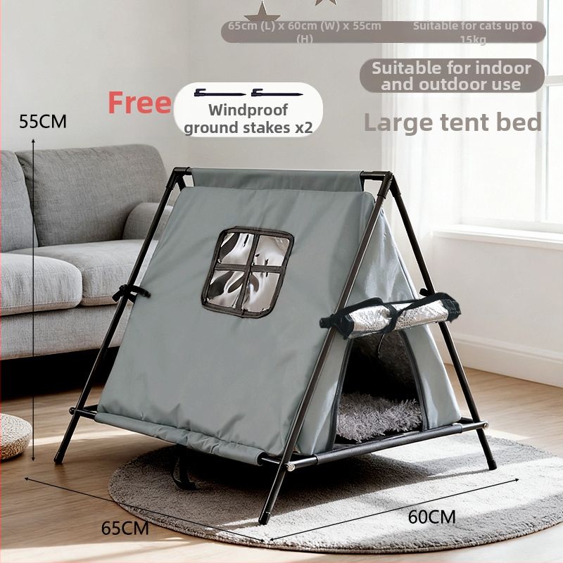 Kassi pesa Oxfordkangast, Brooks – volitatud privaatne bränd; päritolu Jiangsu; sobib kassidele (materjal: Oxfordkangas; päritolu: Jiangsu; bränd: Brooks; privaatne bränd: Jah)