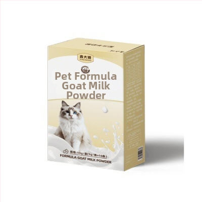 Kazo pieno milteliai katėms — Xin Daming, visiems gyvenimo etapams, 50 g, dėžė 500, Naminių gyvūnų sveikatos produktas