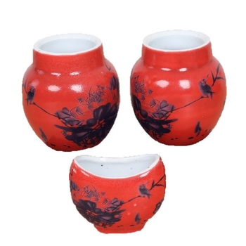 Linnu toidukauss, portselan, Happy Pet Garden, sobib akvaariumile, importimata