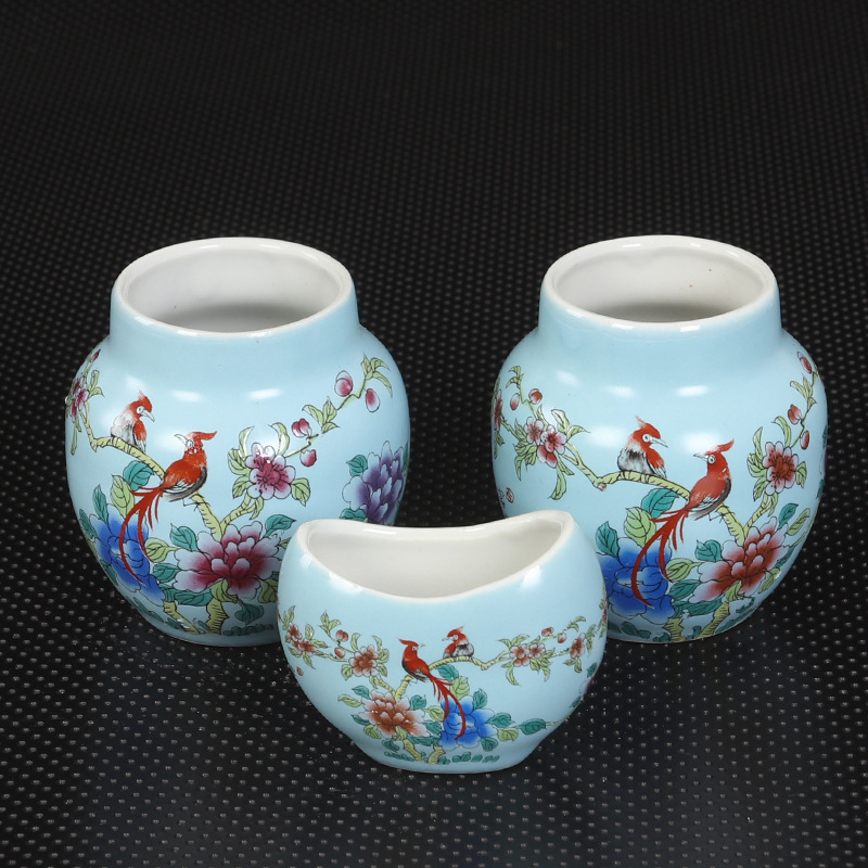 Linnu toidukauss, portselan, Happy Pet Garden, sobib akvaariumile, importimata