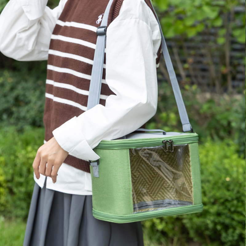 Väljas hamster kott, kaasaskantav ja hingav, Oxford kangas + PU