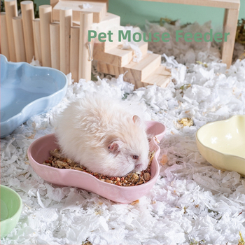 Keraamiline hamsteri söögikauss — bränd Shuo ni; materjal: keraamika; päritolu: Chaozhou, Guangdong; mõeldud hamsteritele