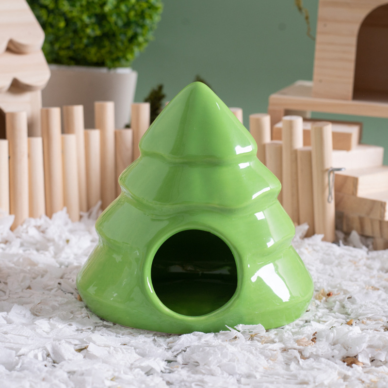 Cuib ceramic iglu pentru hamster, potrivit tuturor anotimpurilor