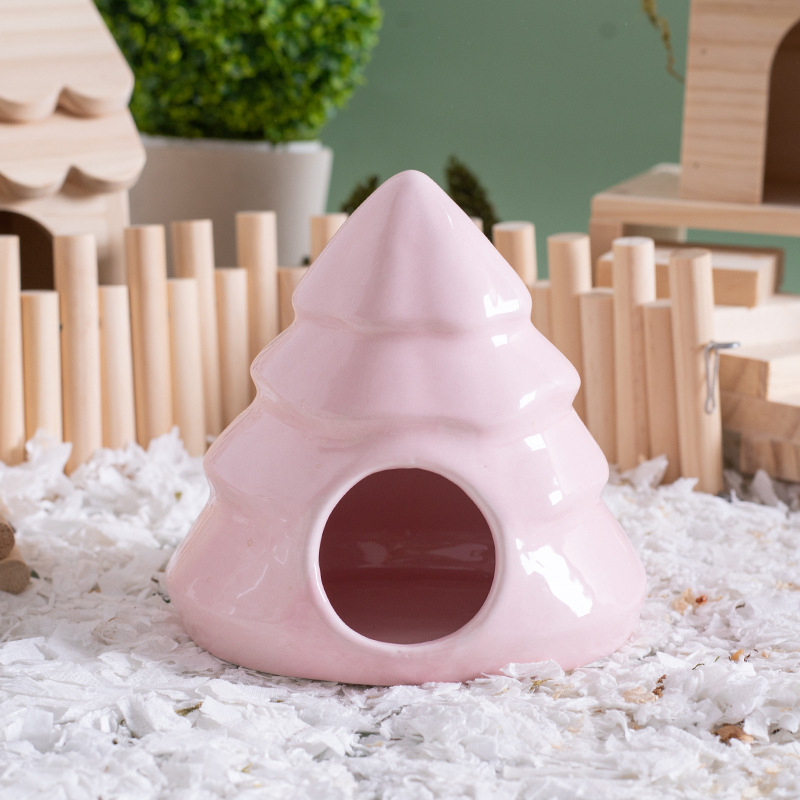 Cuib ceramic iglu pentru hamster, potrivit tuturor anotimpurilor