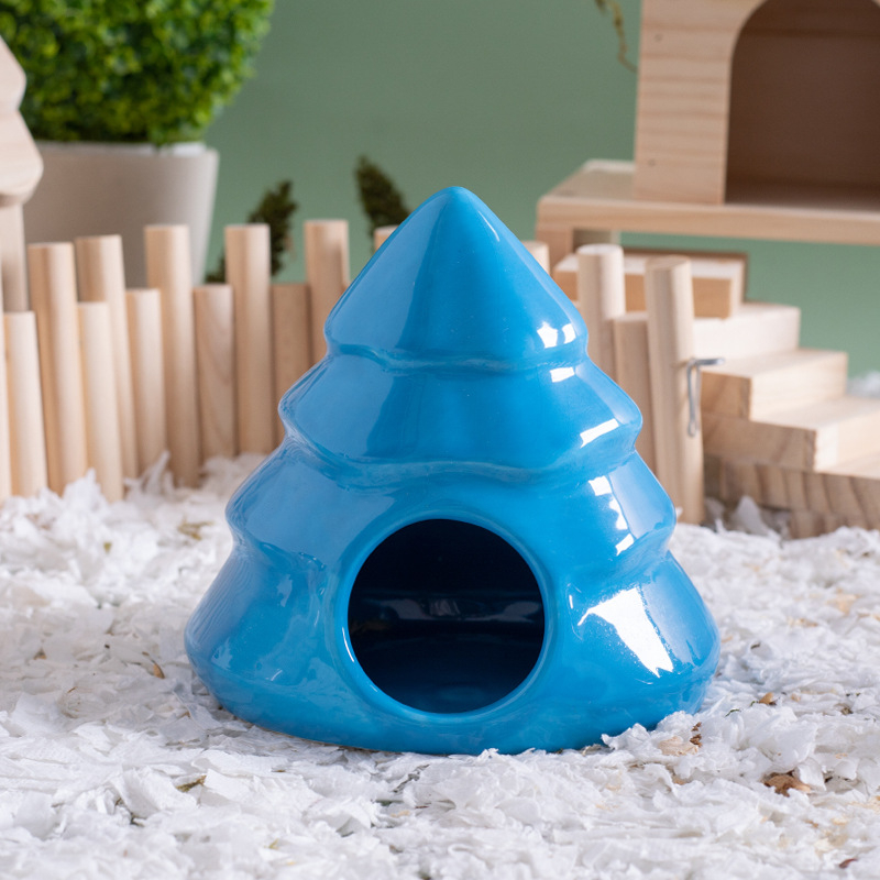Cuib ceramic iglu pentru hamster, potrivit tuturor anotimpurilor