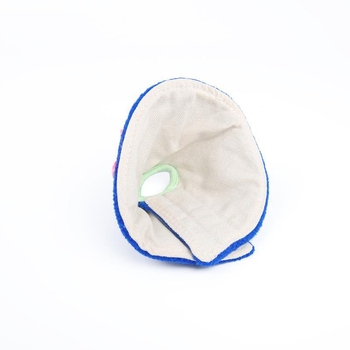 Colan de protecție pentru papagali - anti mușcături și anti ciocănire, polar fleece + bumbac și in, origine Zhejiang, pentru papagal