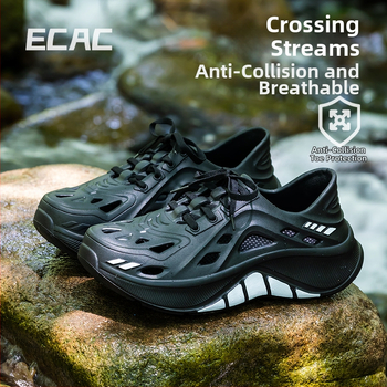 Honey dangdang vyriški EVA sandalai su stora padu, 5 cm kulno aukštis, anti-slydimui, slip-on, vasarai