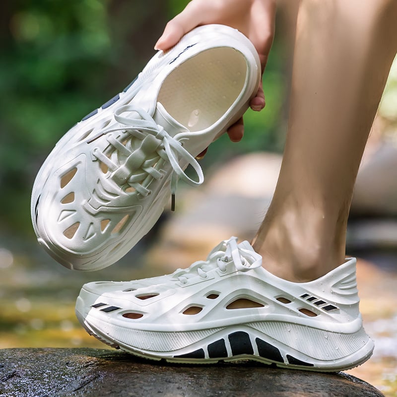 Honey dangdang férfi EVA szandál, vastag talppal, 5 cm-es sarokmagassággal, csúszásmentes, slip-on, nyárra