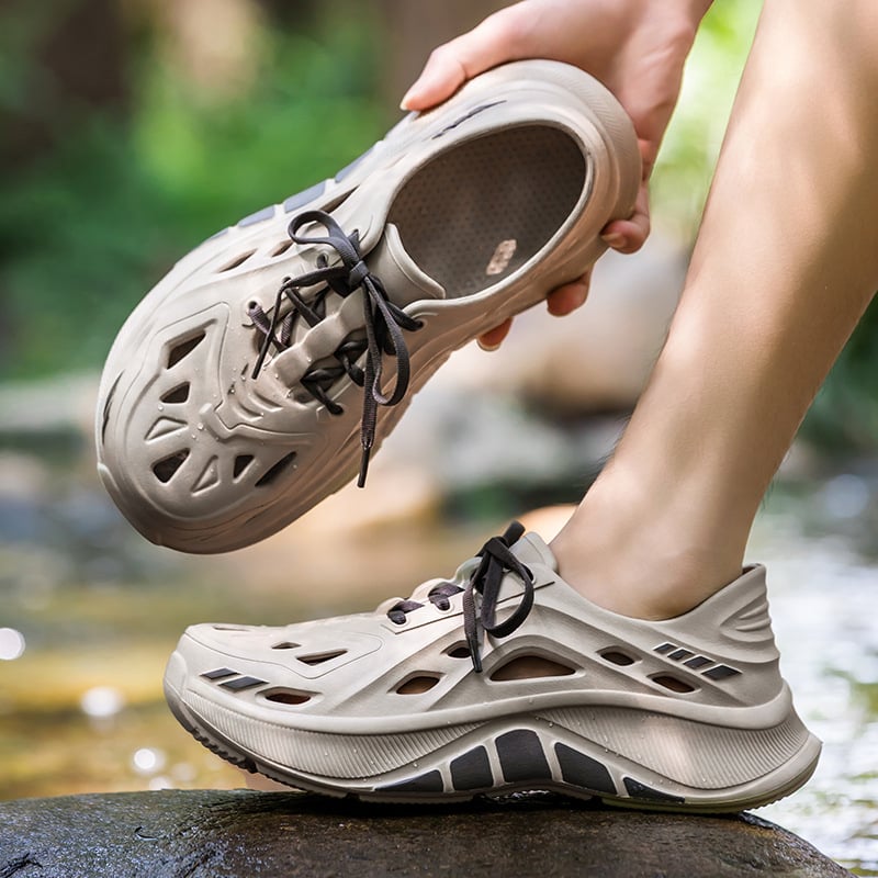 Honey dangdang férfi EVA szandál, vastag talppal, 5 cm-es sarokmagassággal, csúszásmentes, slip-on, nyárra