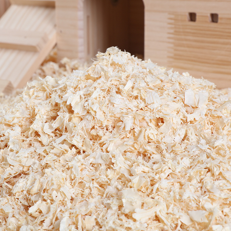 Puidujäätmetest aluspõhjapõhj maziem loomadele – bränd Happy Parrot; sobib hamsteritele, jänestele, chinchilladele ja teistele väikestele loomadele