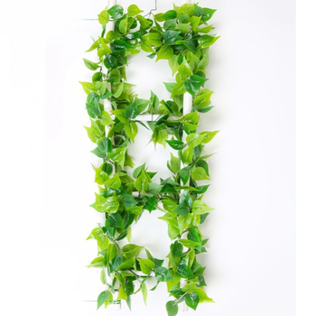 Umjetna zelena: pothos, rattan i Turtle Back za zidnu dekoraciju; Materijal: plastika; Procesi: šabloniranje, reljefno oblikovanje, injekcijsko oblikovanje; Upotreba: vjenčanja, vanjski prostori, rekviziti za fotografiranje, kućna dekoracija