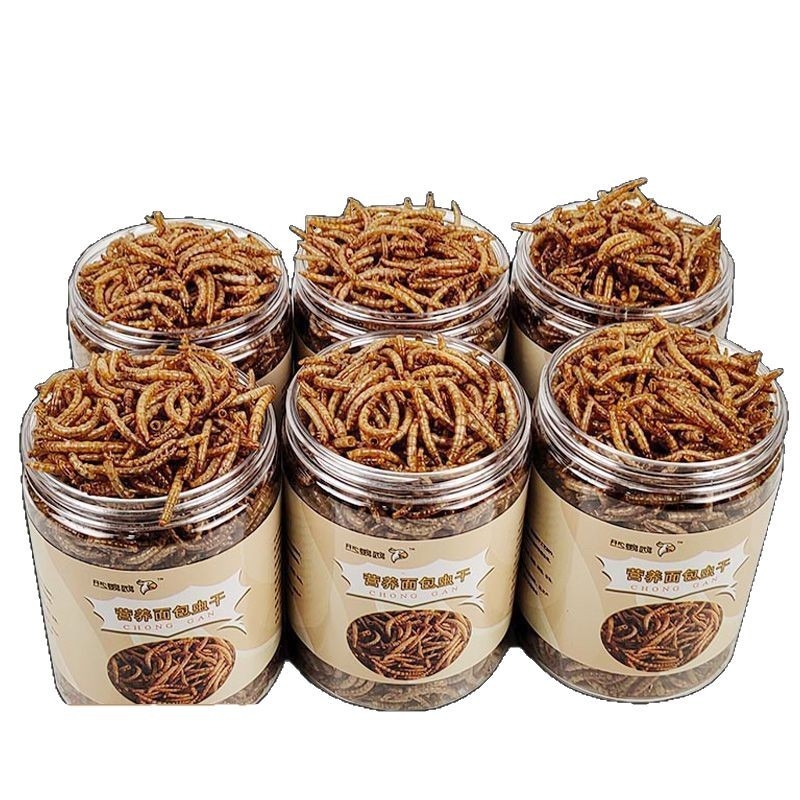 Hamsteri toit kuivatatud vastsete seguga — Kaubamärk Happy Parrot, Tootekood 123, Sobib hamsteritele ja väikestele lindudele