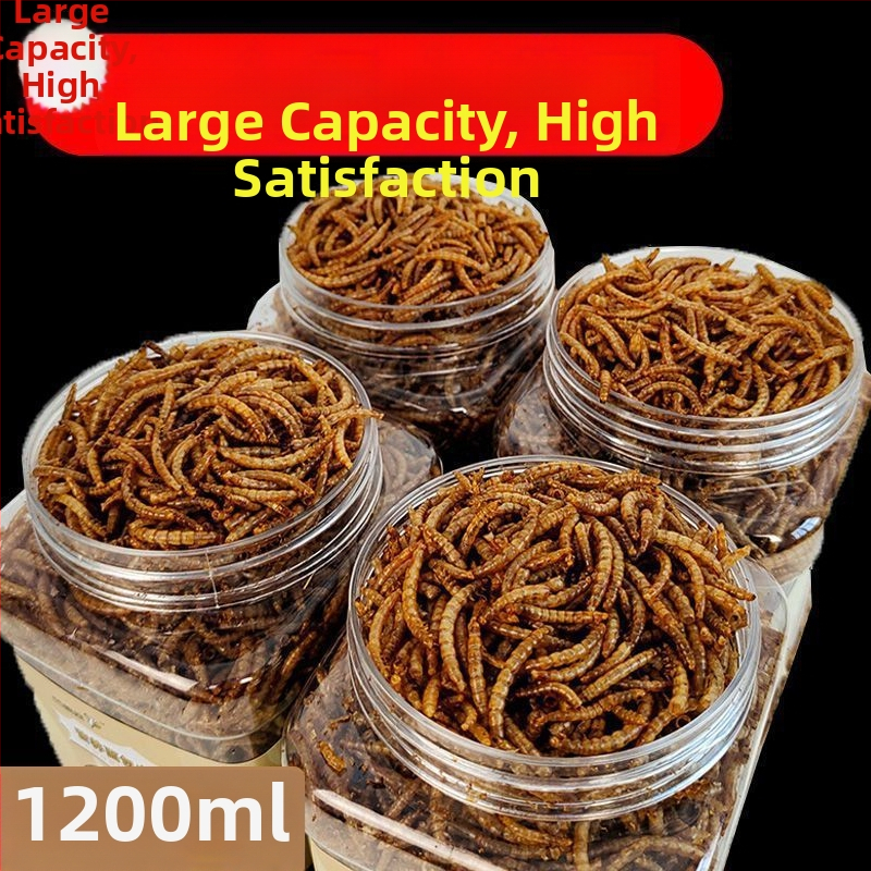 Hamsteri toit kuivatatud vastsete seguga — Kaubamärk Happy Parrot, Tootekood 123, Sobib hamsteritele ja väikestele lindudele