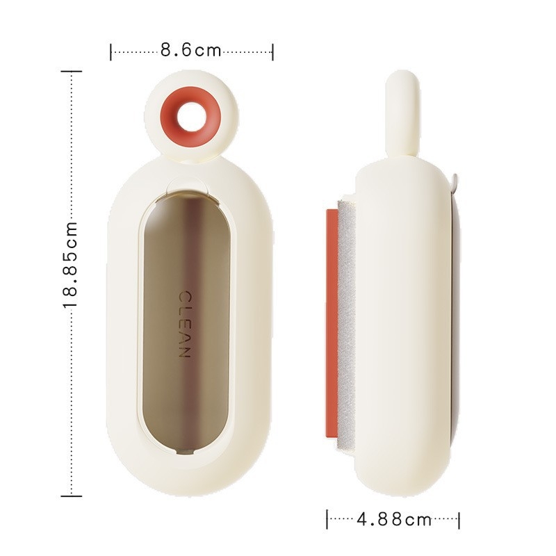 Naminiams gyvūnėliams skirtas plaukų šalinimo įrankis šunims ir katėms, plastmasinis, prekės ženklas National Favorite, prekės kodas Sz005