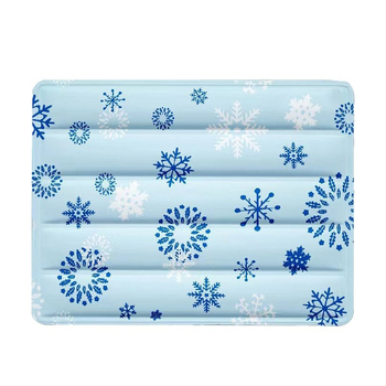 Šunims skirtas vėsinantis kilimėlis — drobinė medžiaga, naujas vasaros modelis