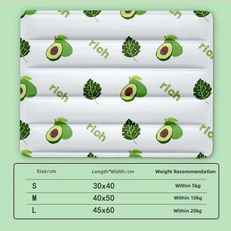 Šunims skirtas vėsinantis kilimėlis — drobinė medžiaga, naujas vasaros modelis