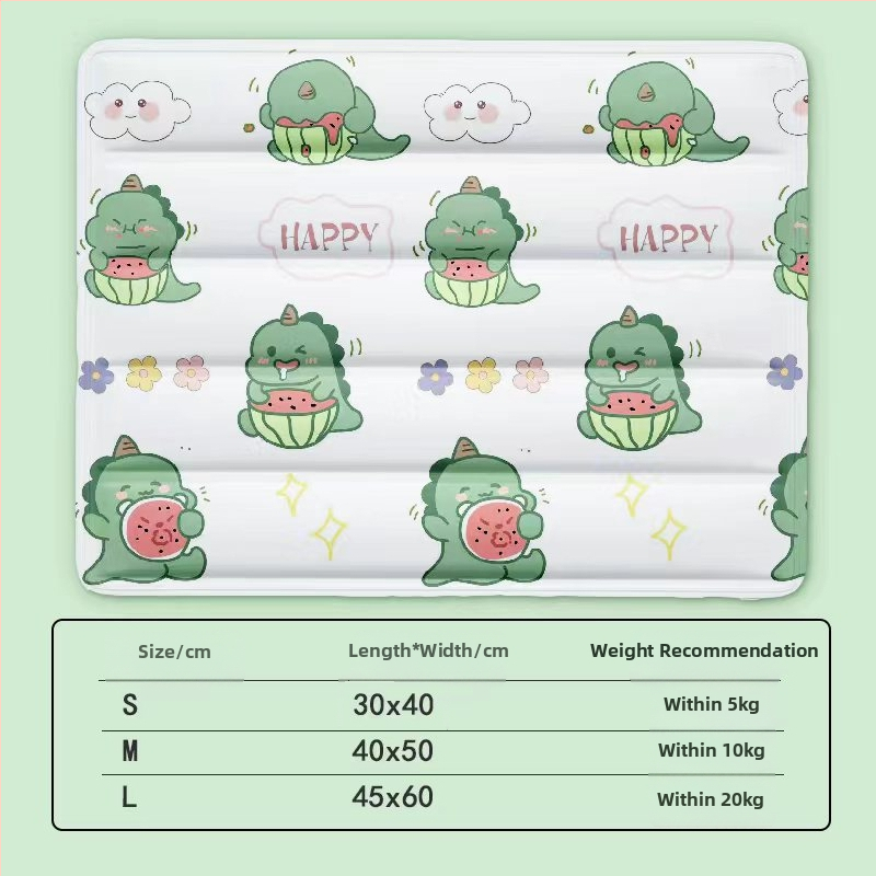 Šunims skirtas vėsinantis kilimėlis — drobinė medžiaga, naujas vasaros modelis