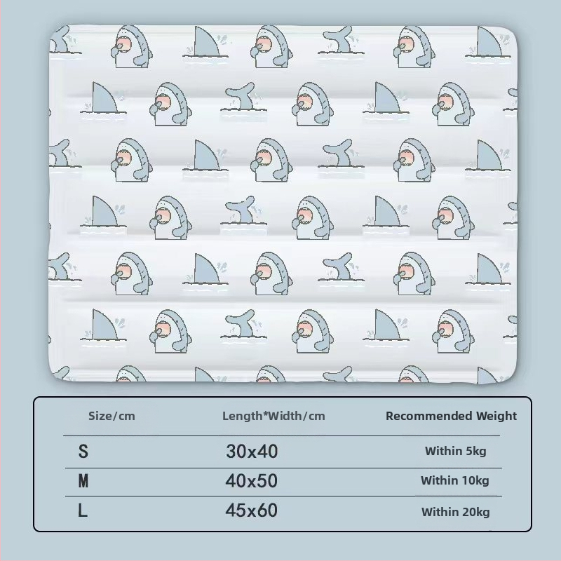 Šunims skirtas vėsinantis kilimėlis — drobinė medžiaga, naujas vasaros modelis