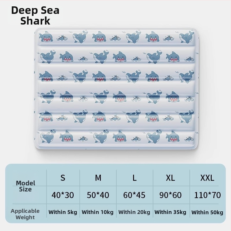 Šunims skirtas vėsinantis kilimėlis — drobinė medžiaga, naujas vasaros modelis