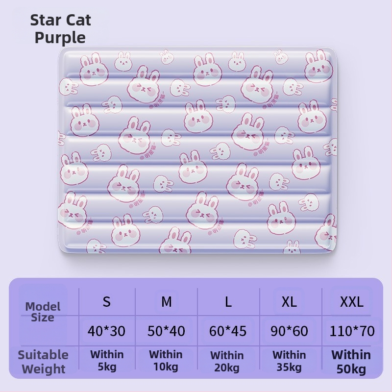 Šunims skirtas vėsinantis kilimėlis — drobinė medžiaga, naujas vasaros modelis