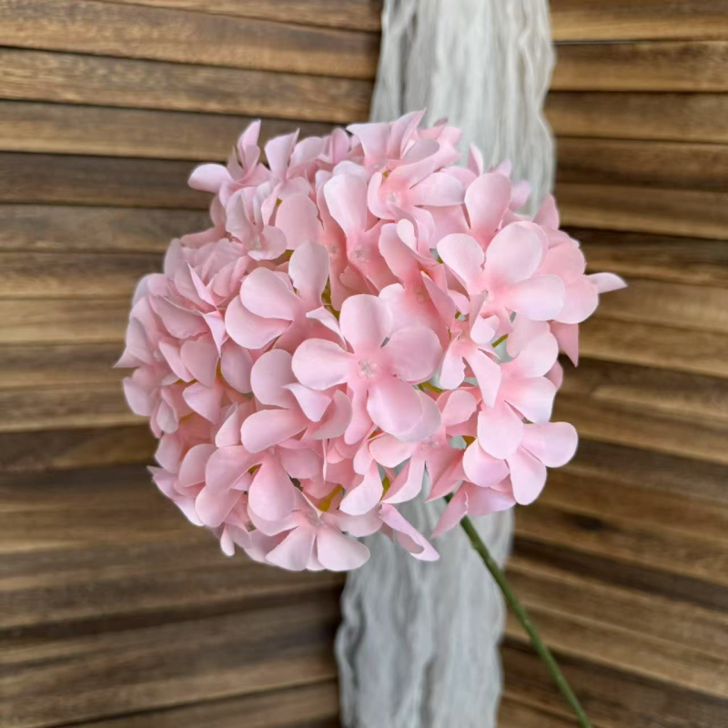 Hidrangejos dirbtiniai žiedai vazoje – vestuvėms dekoravimui, nuotraukų rekvizitas, namų dekorui