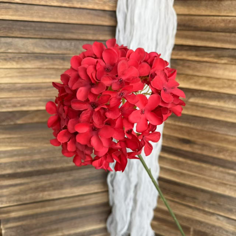 Hidrangejos dirbtiniai žiedai vazoje – vestuvėms dekoravimui, nuotraukų rekvizitas, namų dekorui