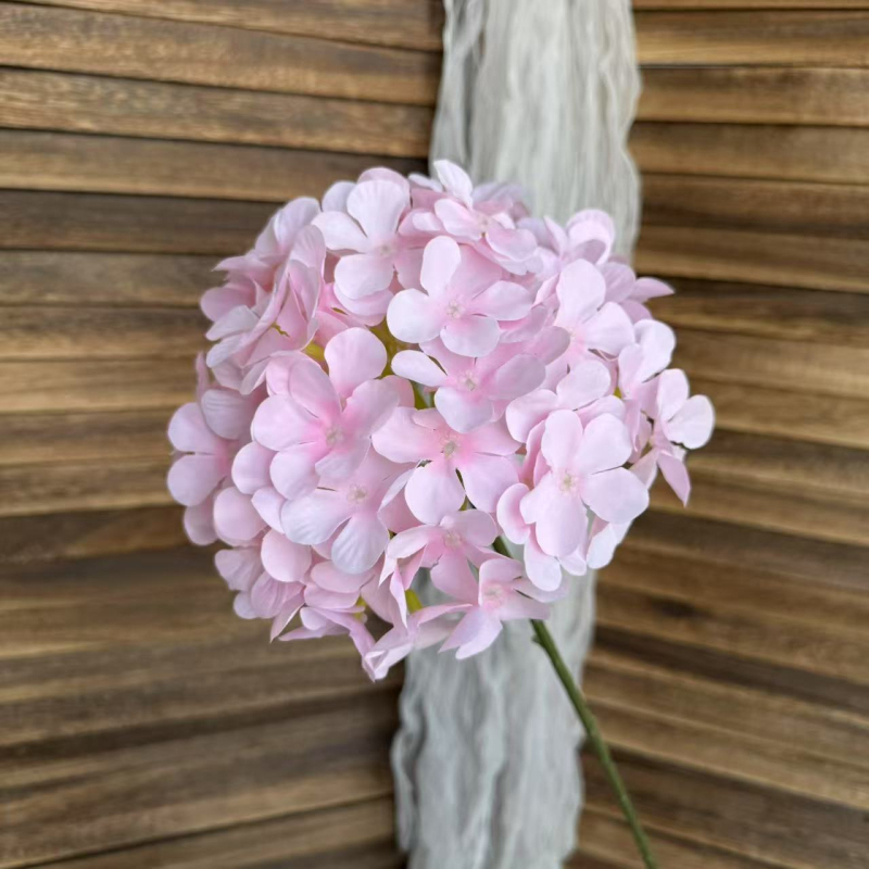 Hidrangejos dirbtiniai žiedai vazoje – vestuvėms dekoravimui, nuotraukų rekvizitas, namų dekorui