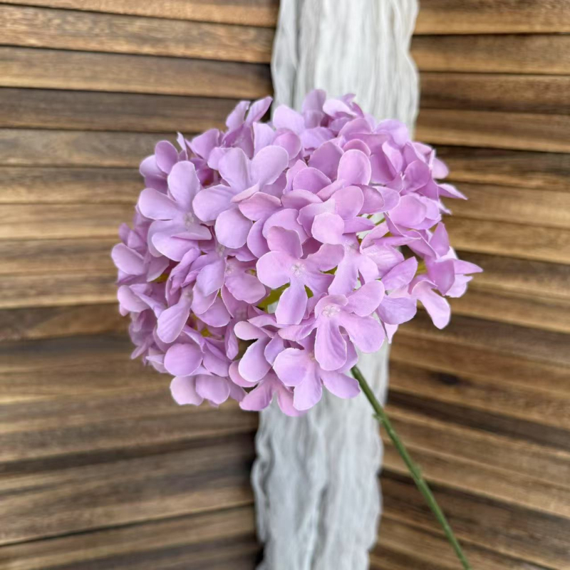 Hidrangejos dirbtiniai žiedai vazoje – vestuvėms dekoravimui, nuotraukų rekvizitas, namų dekorui