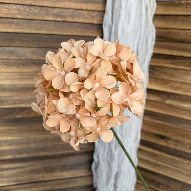 Hidrangejos dirbtiniai žiedai vazoje – vestuvėms dekoravimui, nuotraukų rekvizitas, namų dekorui