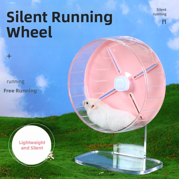 Hamsteri jooksuratas, vaikne, akrüül, päritolu Shandong, kaubamärk Happy Parrot