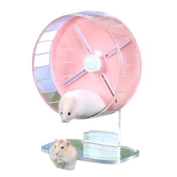 Hamsteri jooksuratas, vaikne, akrüül, päritolu Shandong, kaubamärk Happy Parrot