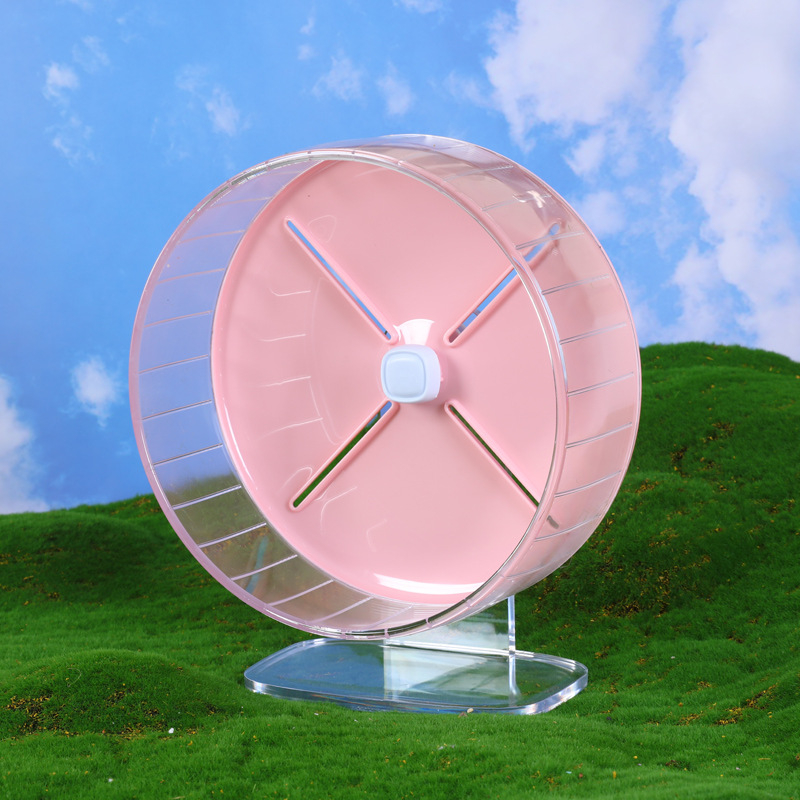 Hamsteri jooksuratas, vaikne, akrüül, päritolu Shandong, kaubamärk Happy Parrot