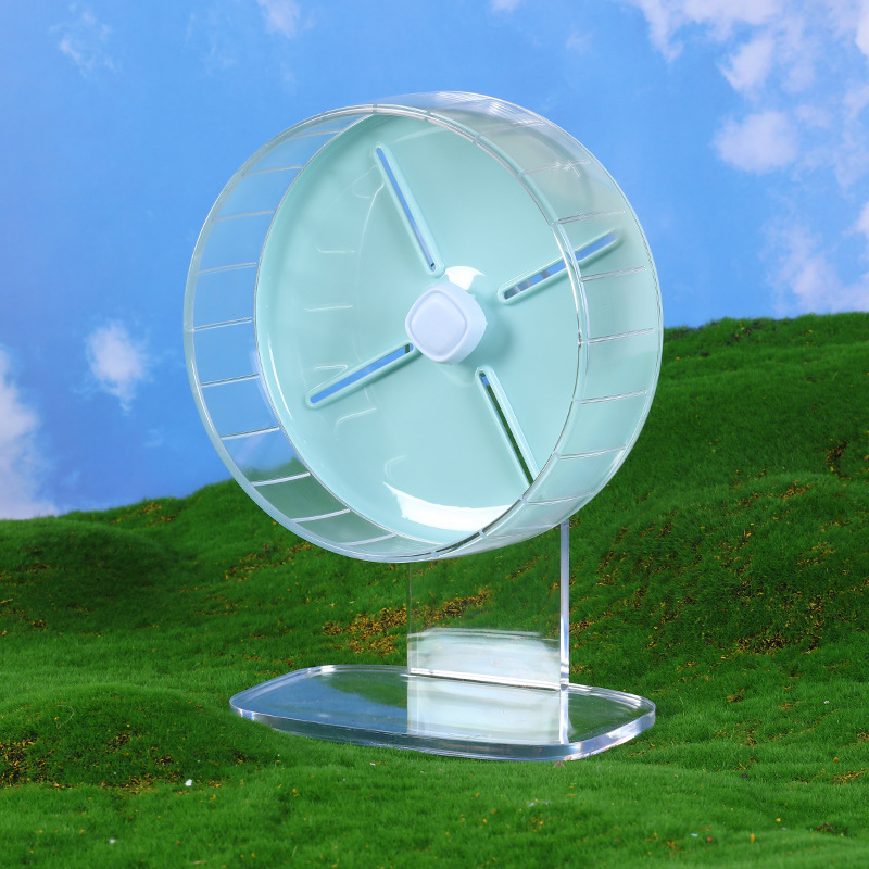 Hamsteri jooksuratas, vaikne, akrüül, päritolu Shandong, kaubamärk Happy Parrot