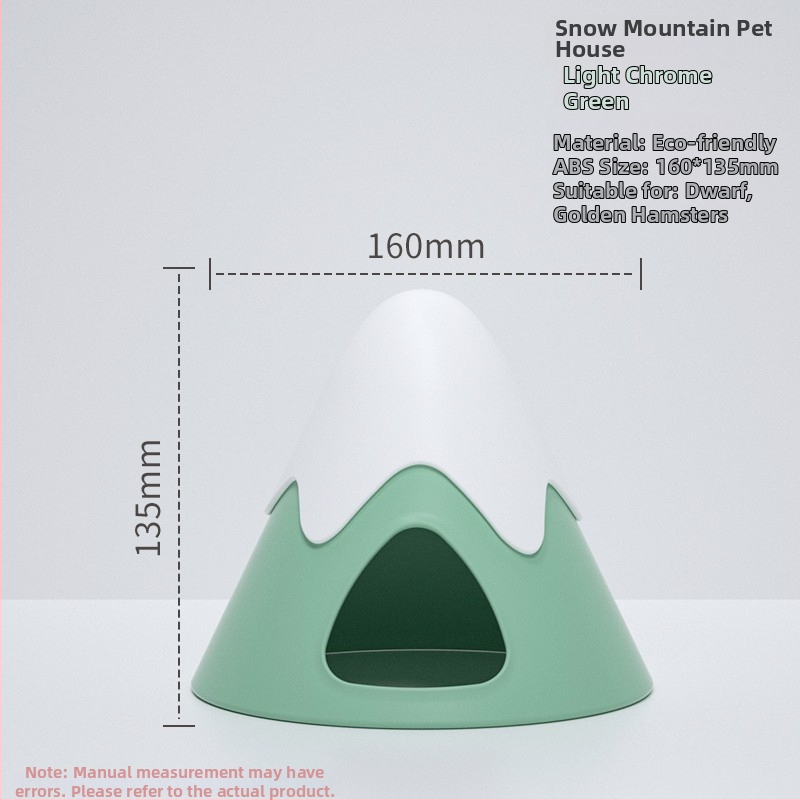 Demon Pet Hamster Nest Shelter — Plastmasinis namelis, Visiems sezonams, Dekoratyvus