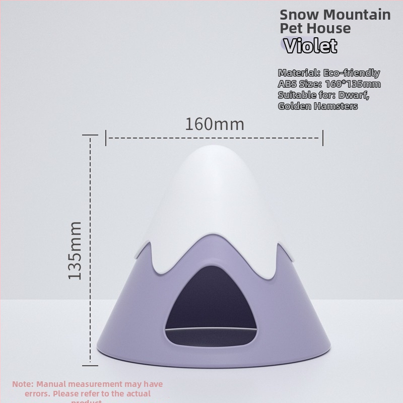 Demon Pet Hamster Nest Shelter — Plastmasinis namelis, Visiems sezonams, Dekoratyvus